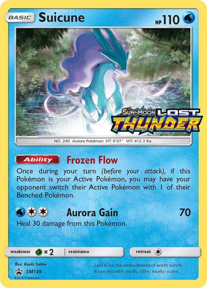 Suicune - SM149 (Prerelease) - SM Promo Sealed