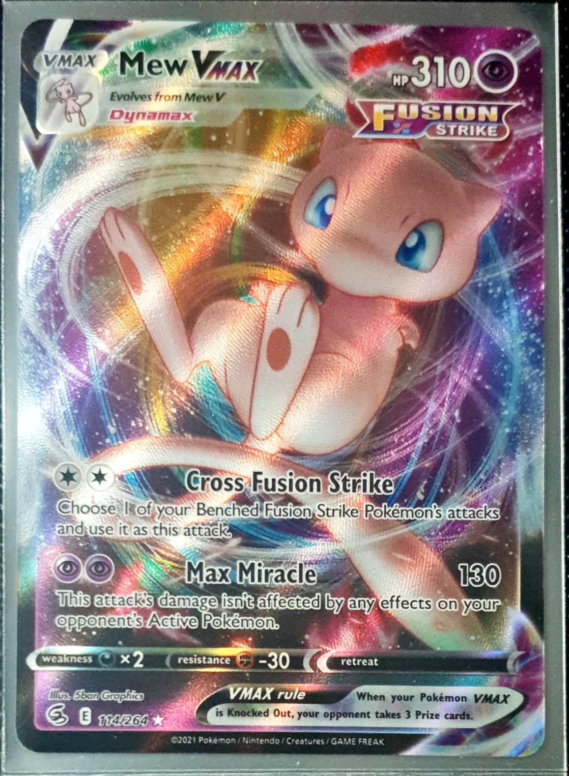Mew VMAX - 114/264 - Fusion Strike