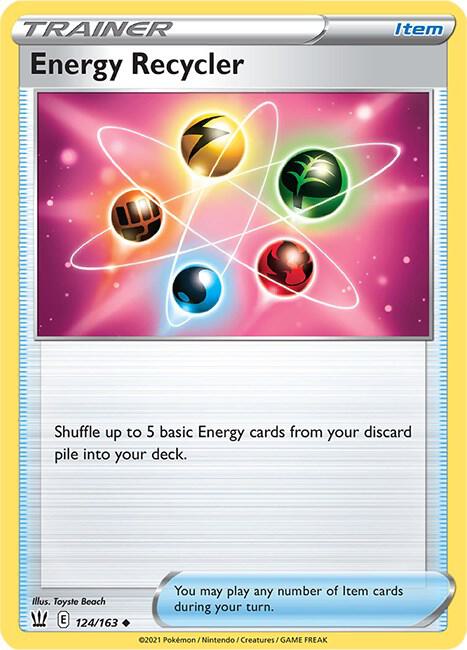 Energy Recycler - 124/163 - Battle Styles (Reverse Holo)