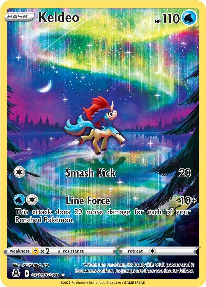 Keldeo - GG07/GG70 - Crown Zenith: Galarian Gallery