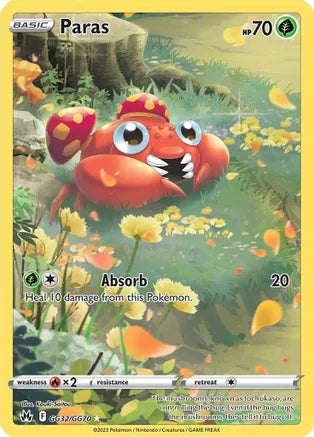 Paras - GG32/GG70 - Crown Zenith: Galarian Gallery