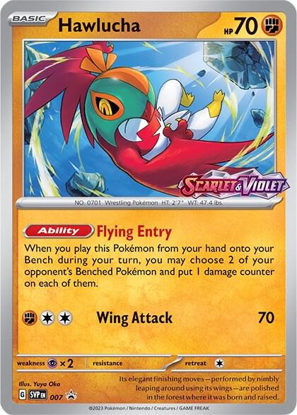 Hawlucha - 007 - SV: Scarlet & Violet Pre-Release Deck Sealed