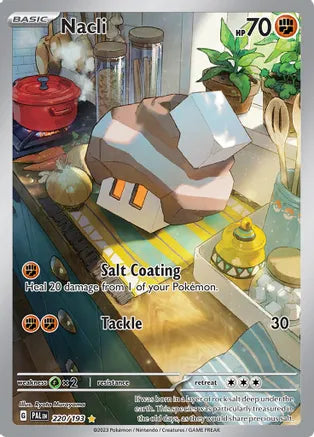 Nacli - 220/193 - SV02: Paldea Evolved (SV02) Illustration Rare