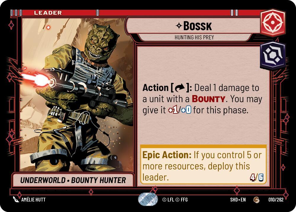 Bossk - Hunting His Prey - 010/262 - Shadows of the Galaxy