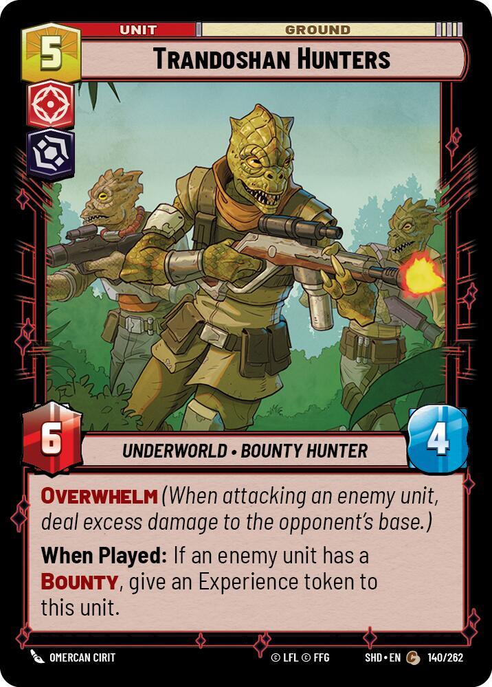 Trandoshan Hunters - 140/262 - Shadows of the Galaxy