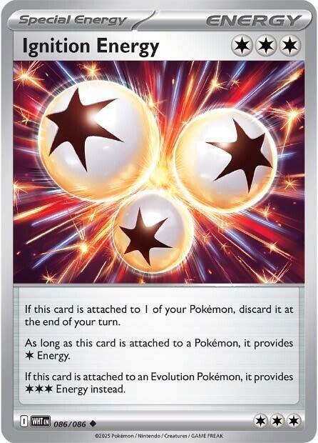 Ignition Energy - 086/086 - White Flare (Reverse Holo)
