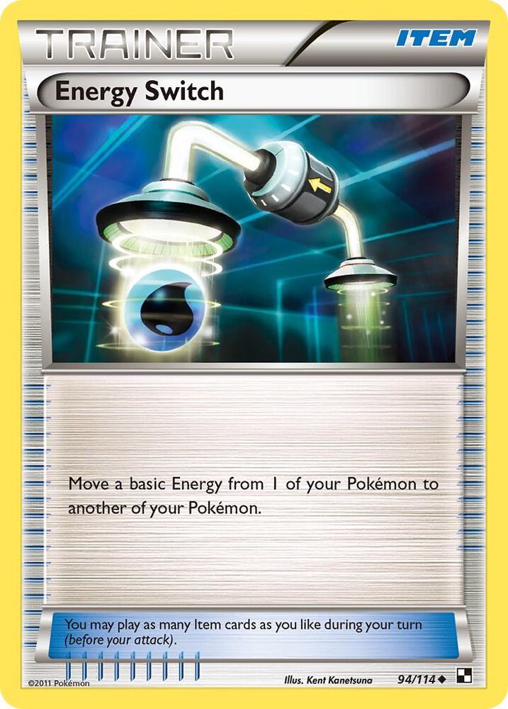 Energy Switch - 94/114 - Black and White