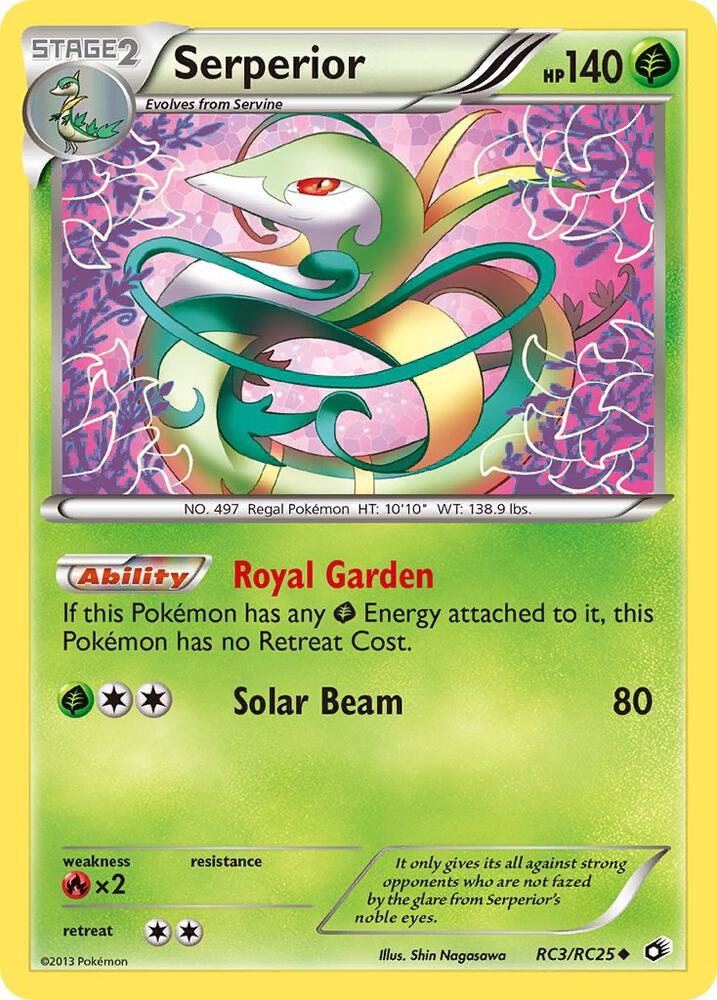 Serperior - RC3/RC25 - Legendary Treasures: Radiant Collection