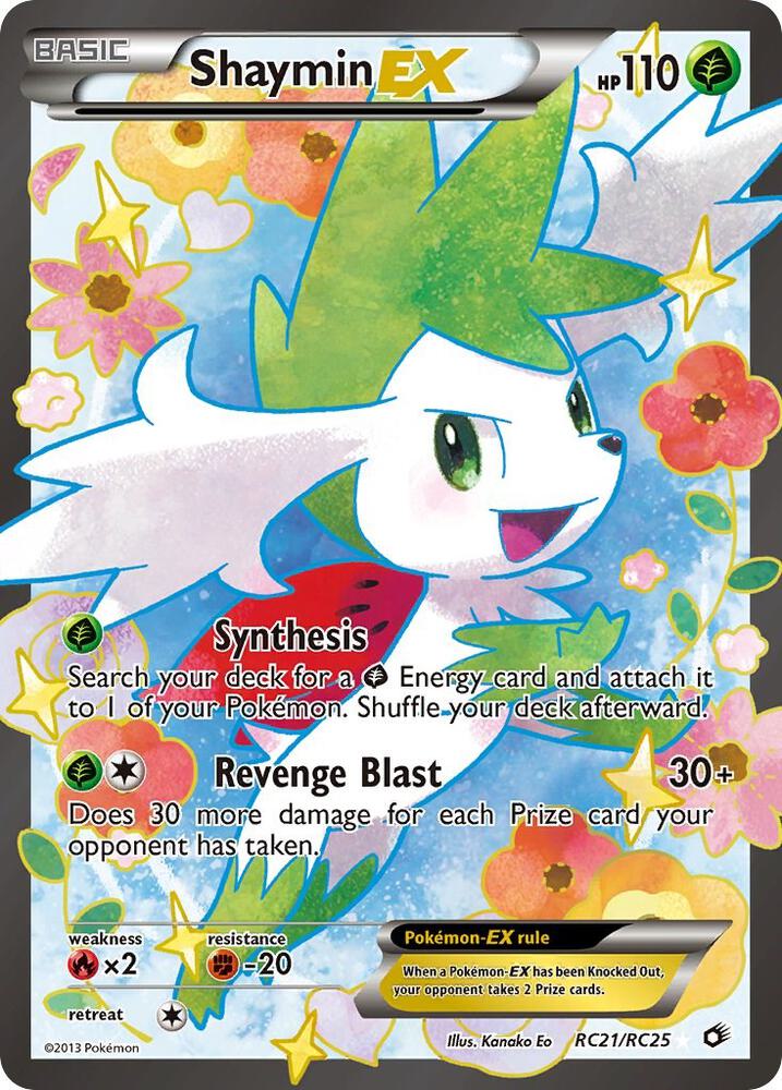 Shaymin EX - RC21/RC25 - Legendary Treasures: Radiant Collection