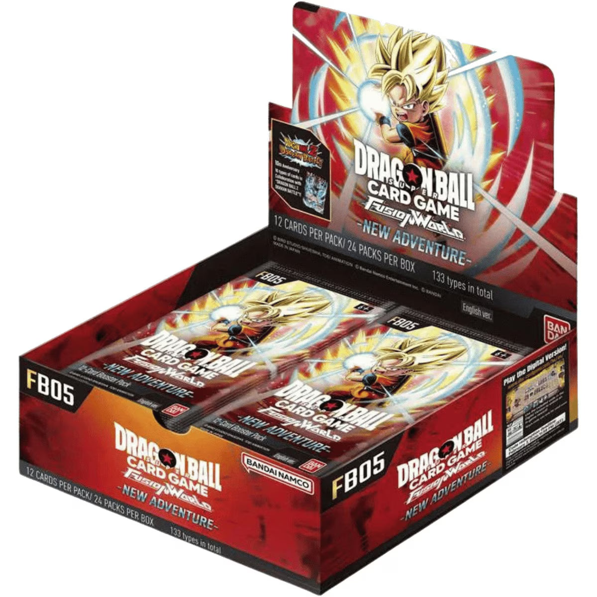 Dragon Ball Super: Booster Box - Fusion World: New Adventure (FB05)