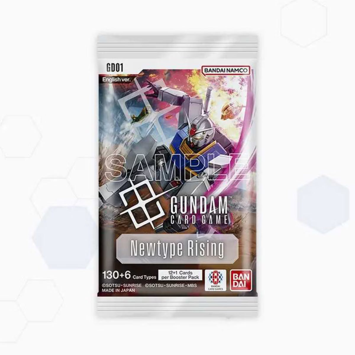 Gundam Card Game: Booster Pack Newtype Rising Booster Pack (GD01)