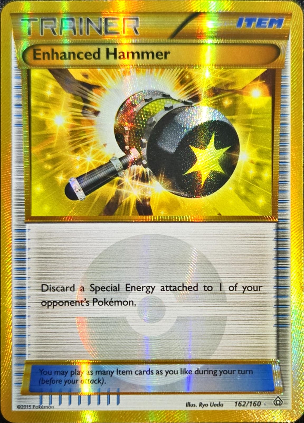 Enhanced Hammer -162/160 - XY - Primal Clash (Moderately Played)