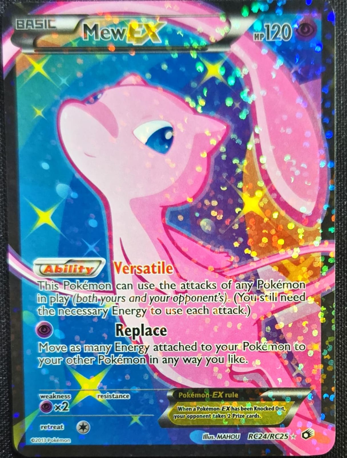 Mew EX - RC24/RC25 - Legendary Treasures: Radiant Collection (Moderately Played)