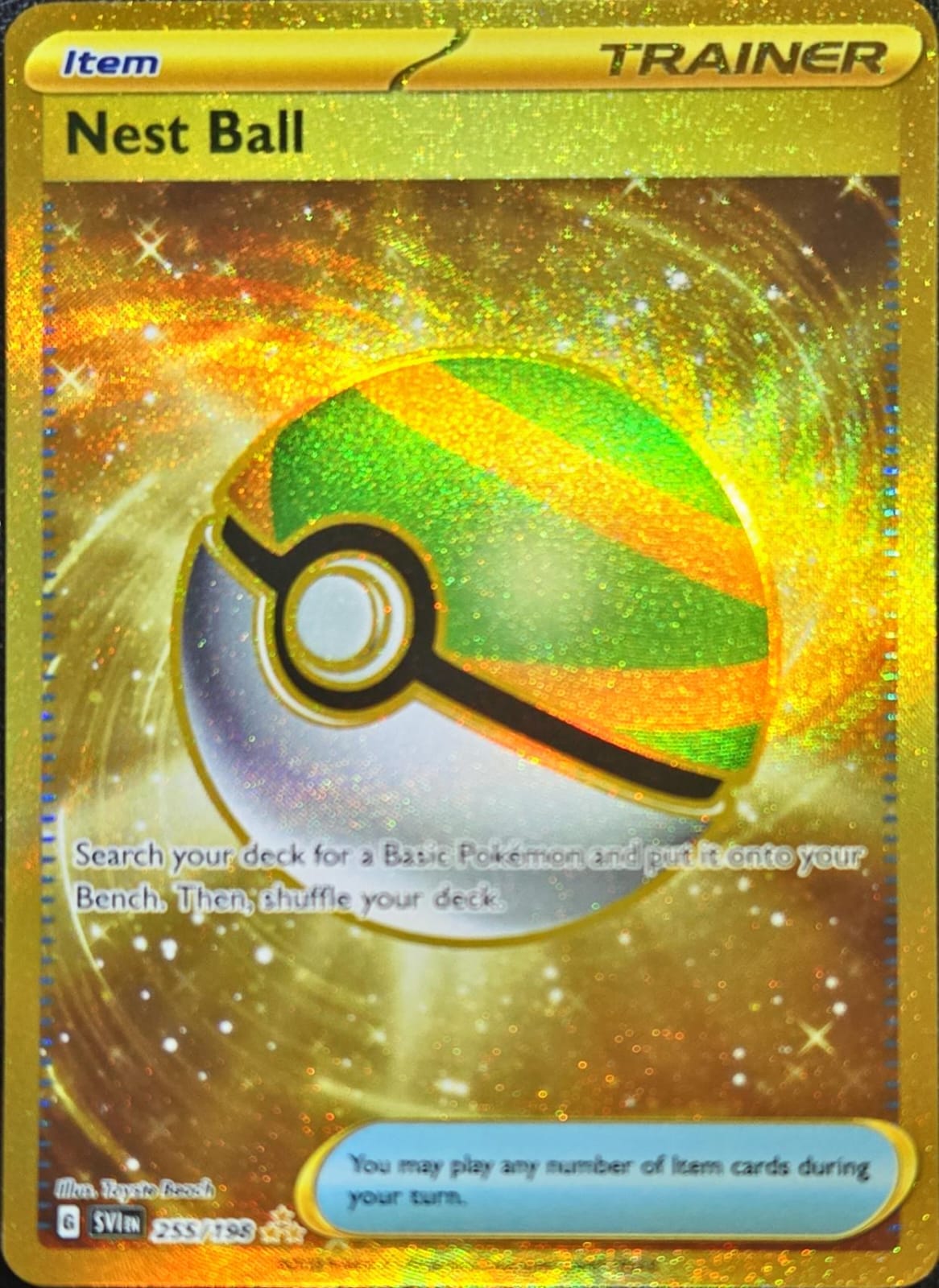 Nest Ball - 255/198 - SV01: Scarlet & Violet (Lightly Played)