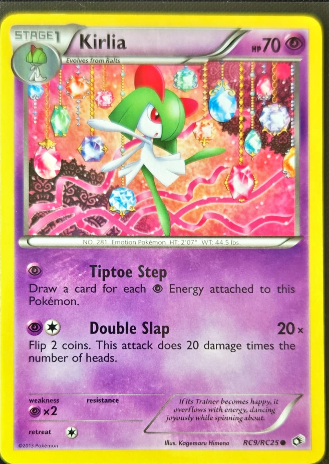 Kirlia - RC9/RC25 - Legendary Treasures: Radiant Collection (Lightly Played)