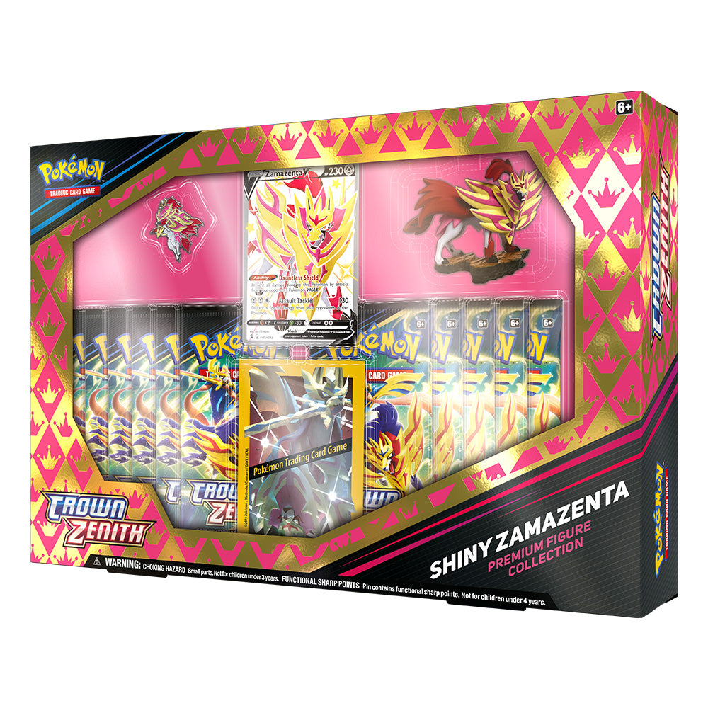 Pokémon Crown Zenith Premium Figure Collection Shiny Zamazenta - RED