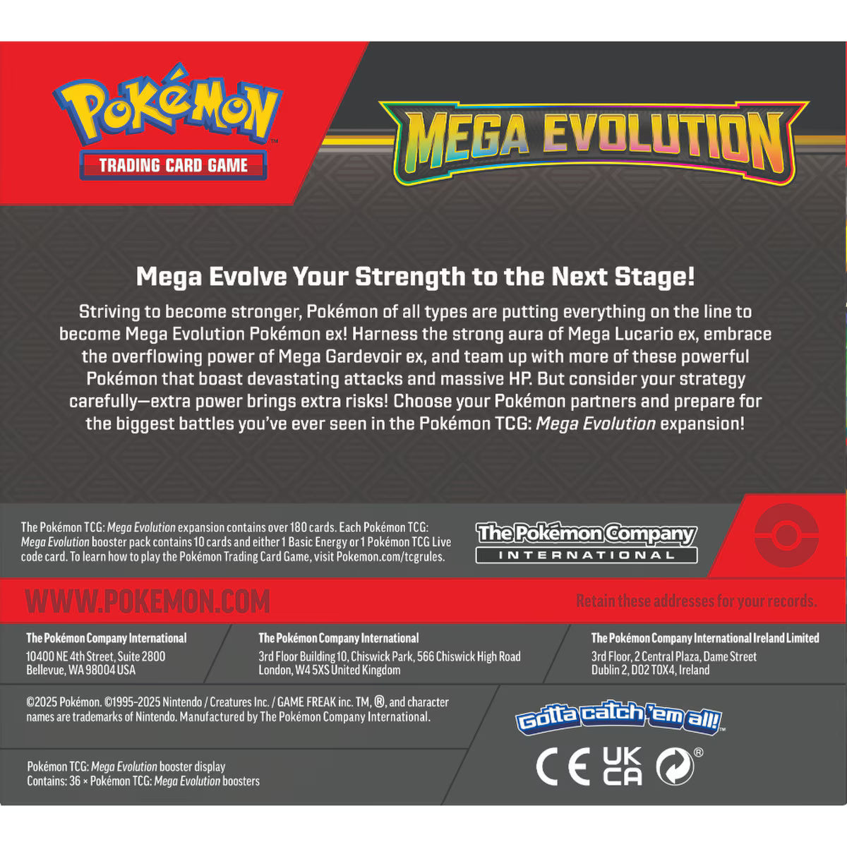 Pokémon: Mega Evolution - Booster Box