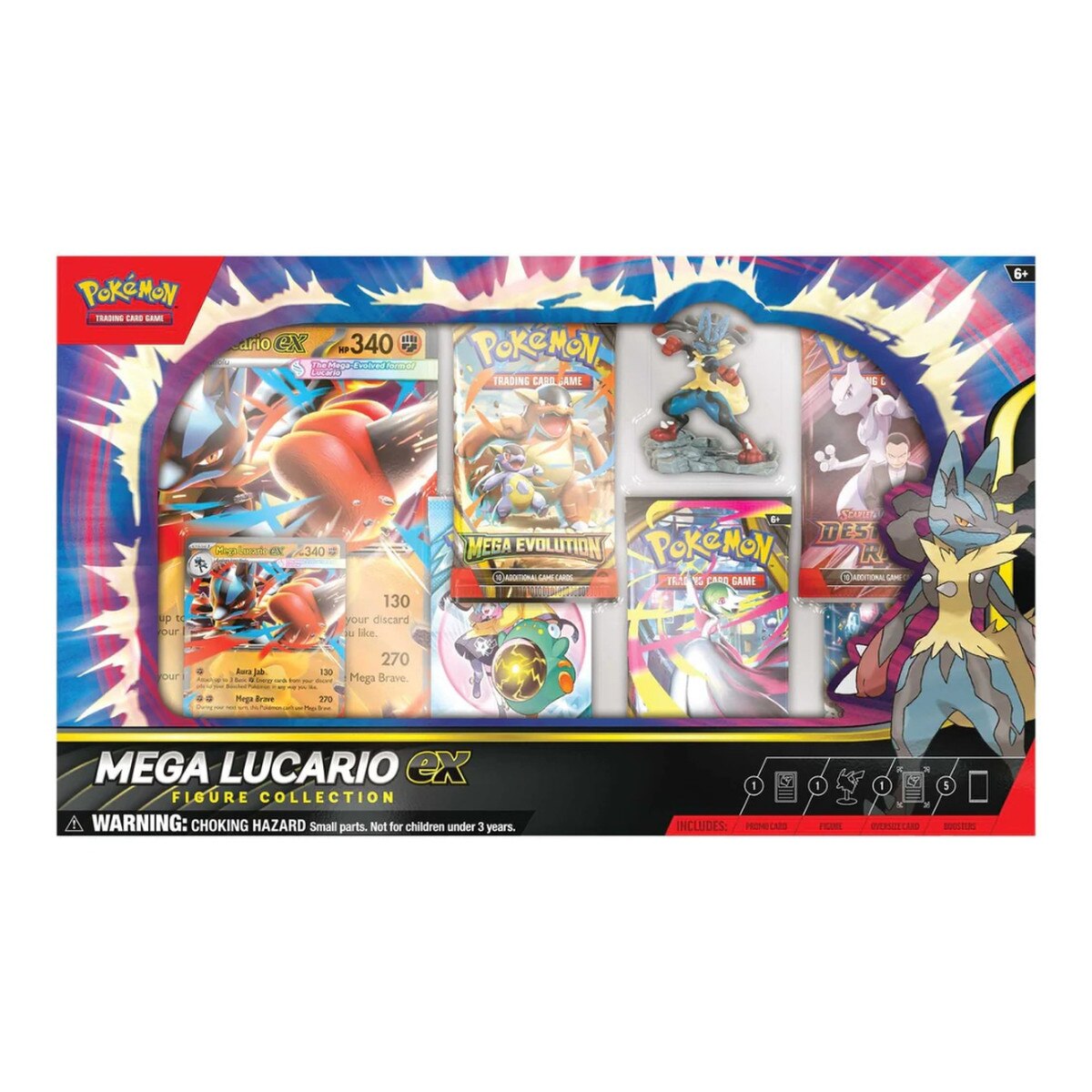 Pokémon: Mega Lucario ex Figure Collection