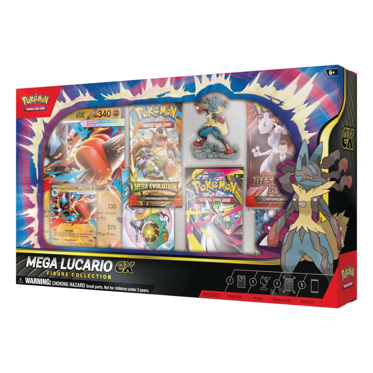 Pokémon: Mega Lucario ex Figure Collection