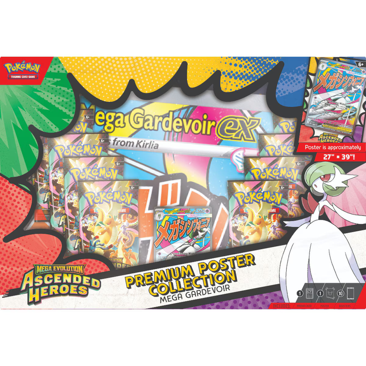 Pokémon TCG: Mega Evolution–Ascended Heroes Premium Poster – Aniware