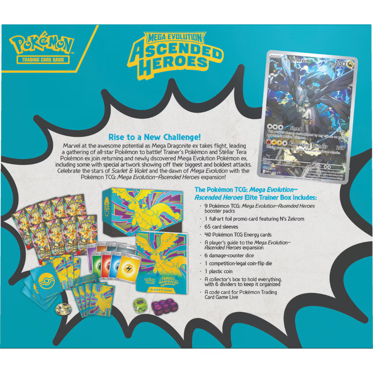Mega Evolution–Ascended Heroes Elite Trainer Box