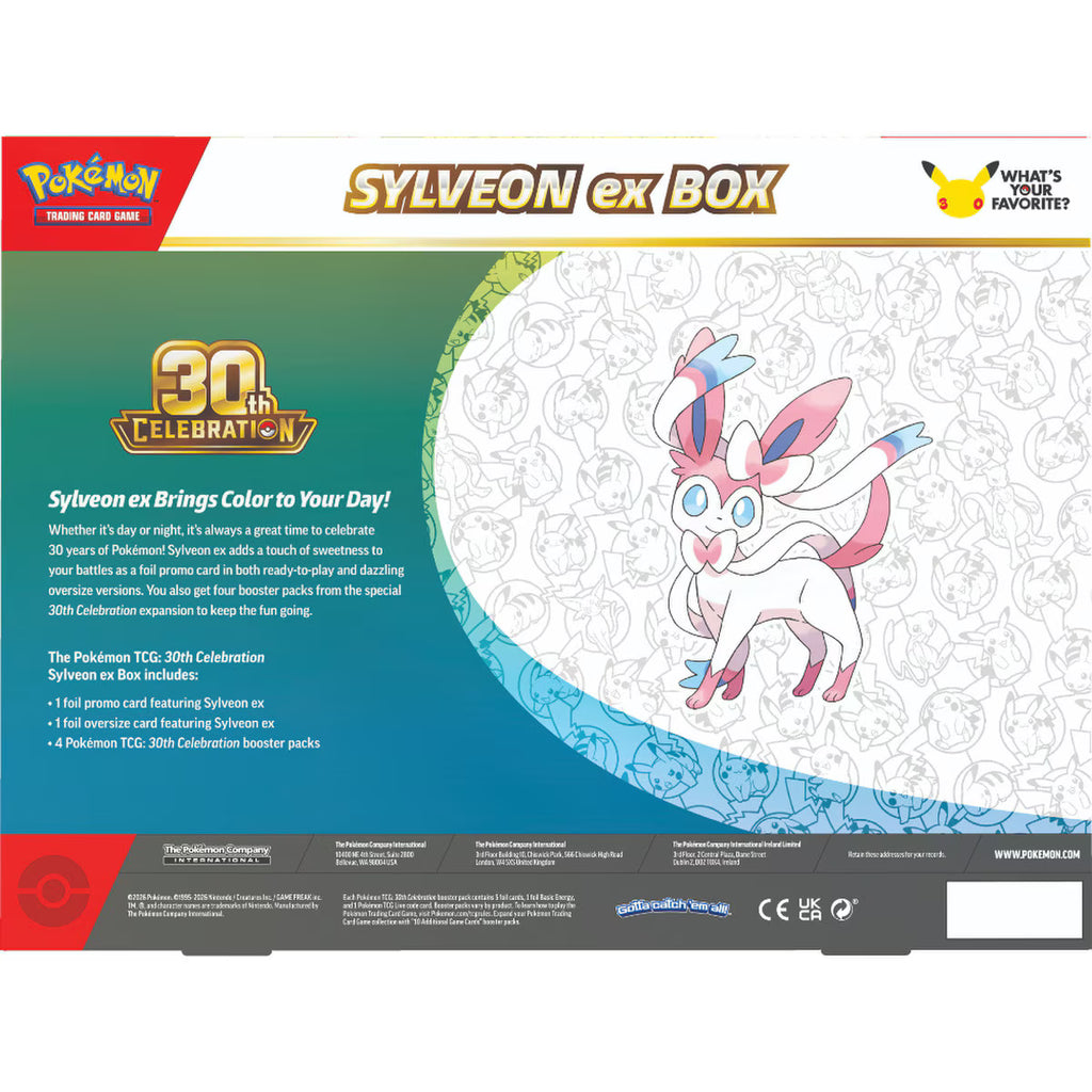 Pokémon TCG 30th Celebration - ex Box (Sylveon)