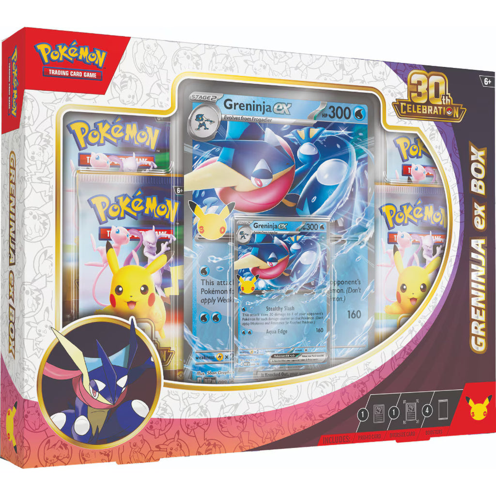 Pokémon TCG 30th Celebration - ex Box (Greninja)