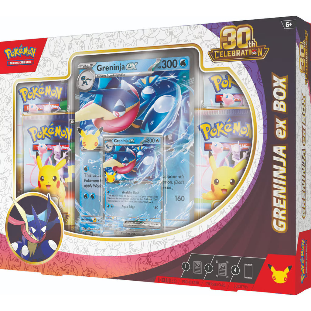 Pokémon TCG 30th Celebration - ex Box (Greninja)