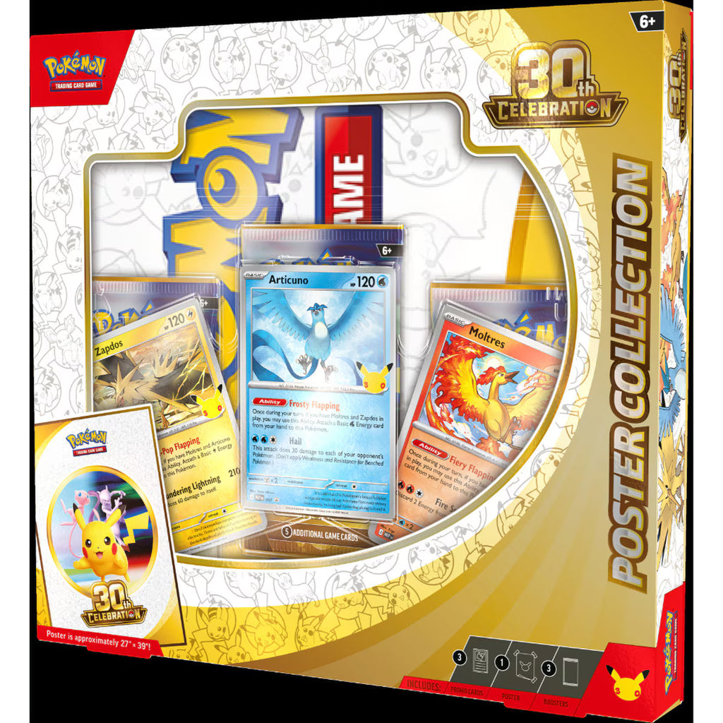Pokémon TCG 30th Celebration - Poster Collection