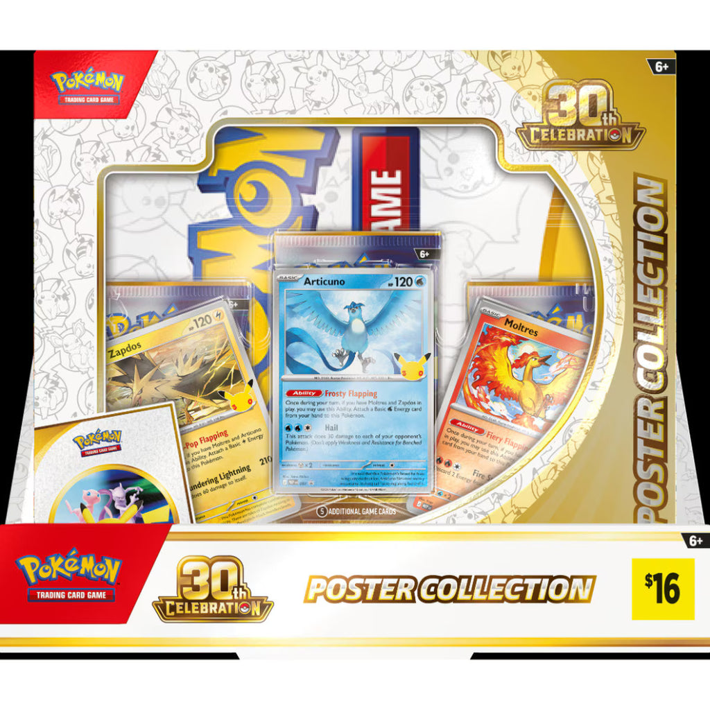 Pokémon TCG 30th Celebration - Poster Collection