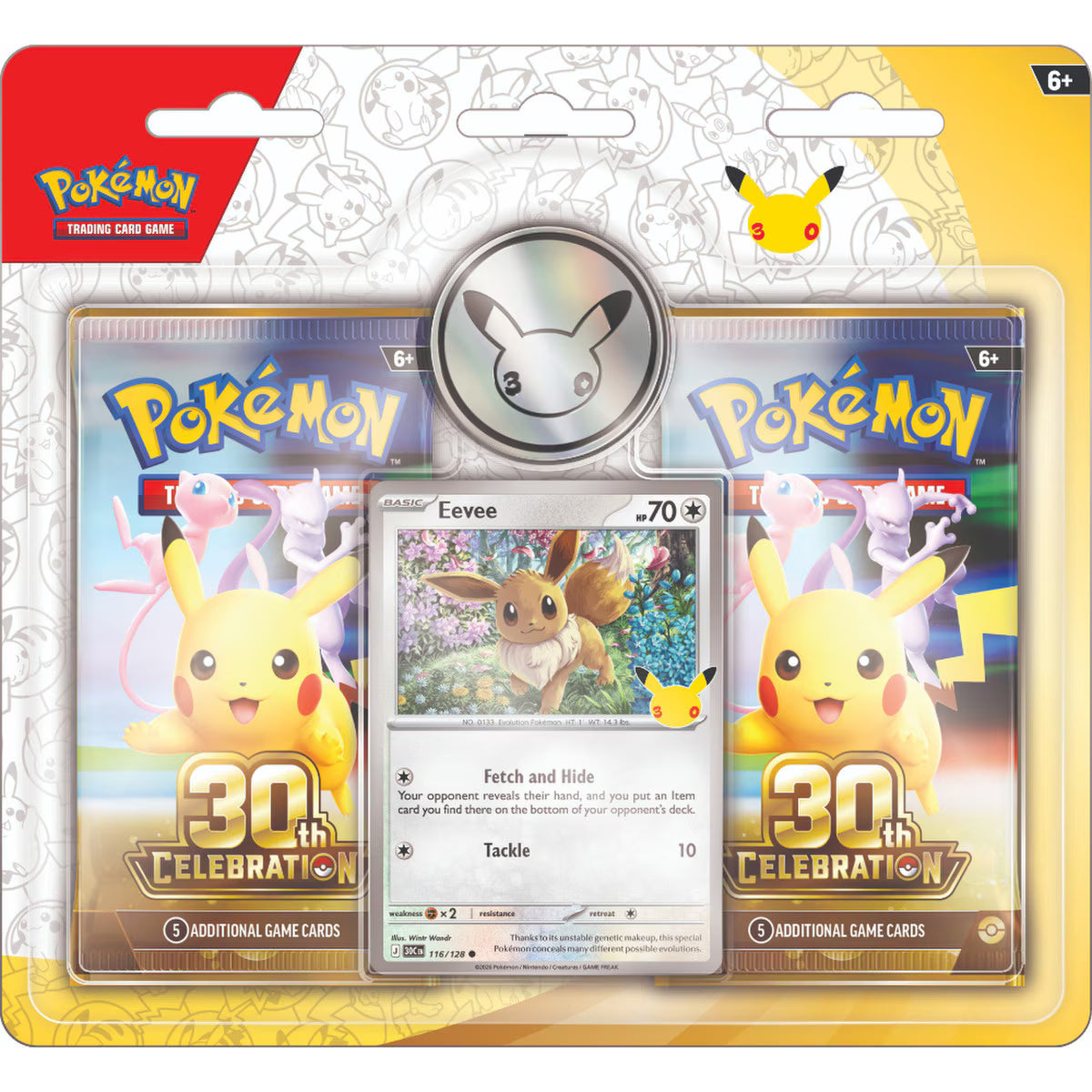 Pokémon TCG 30th Celebration - 2-Pack Blister