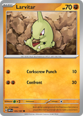 Larvitar - 105/197 - Obsidian Flames (Reverse Holo)