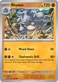 Rhydon - 112/165 -SV: Scarlet & Violet 151 (MEW) (Reverse Holo)
