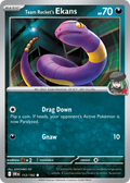 Team Rocket's Ekans - 112/182 - Destined Rivals (Reverse Holo)