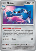 Metang - 114/162 - Temporal Forces (Reverse Holo)