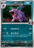 Team Rocket's Nidorino - 118/182 - Destined Rivals (Reverse Holo)