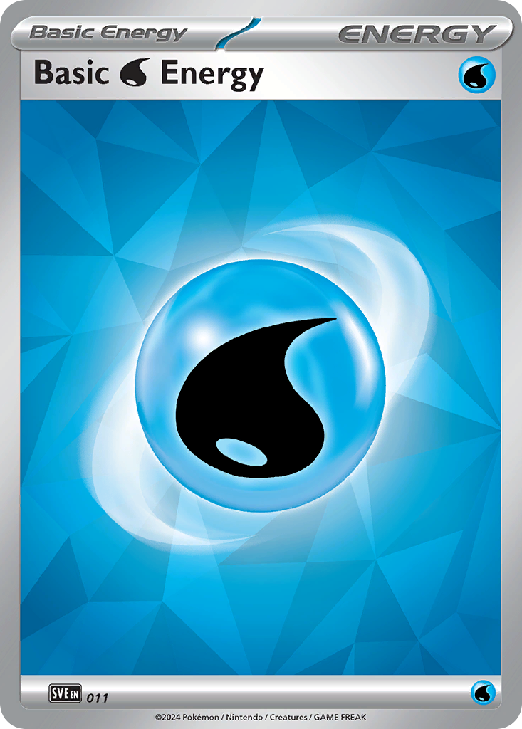 Basic Water Energy - 011 - Mega Evolution: 30th Celebration (30C) Pokémon card