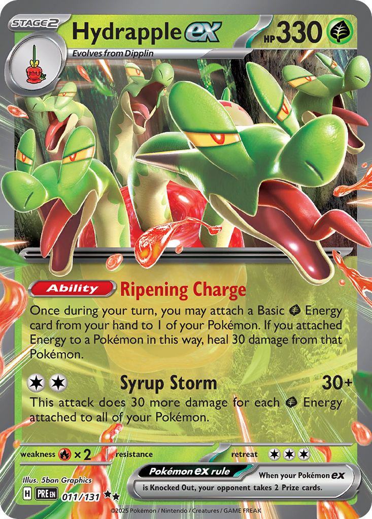 Hydrapple ex - 011/131 - SV: Prismatic Evolutions (PRE)