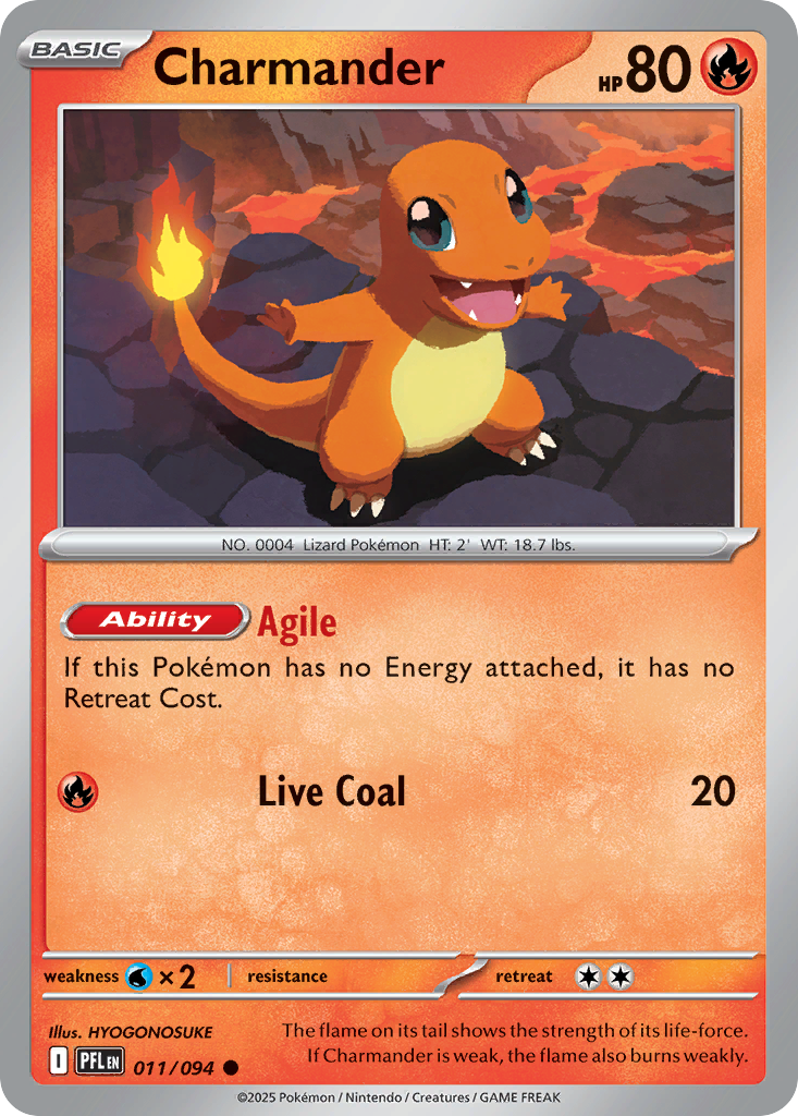Charmander- 011/094 - Phantasmal Flames