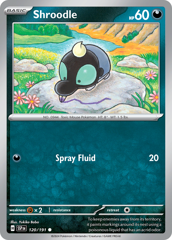 Shroodle- 120/191 - Surging Sparks