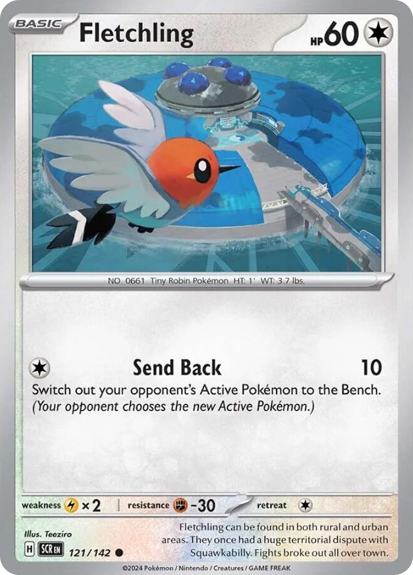 Fletchling- 121/142 - Stellar Crown
