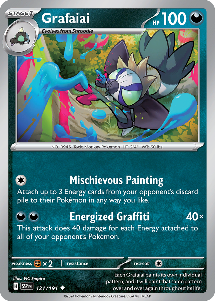Grafaiai- 121/191 - Surging Sparks
