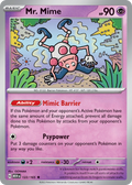 Mr. Mime - 122/165 -SV: Scarlet & Violet 151 (MEW) (Reverse Holo)
