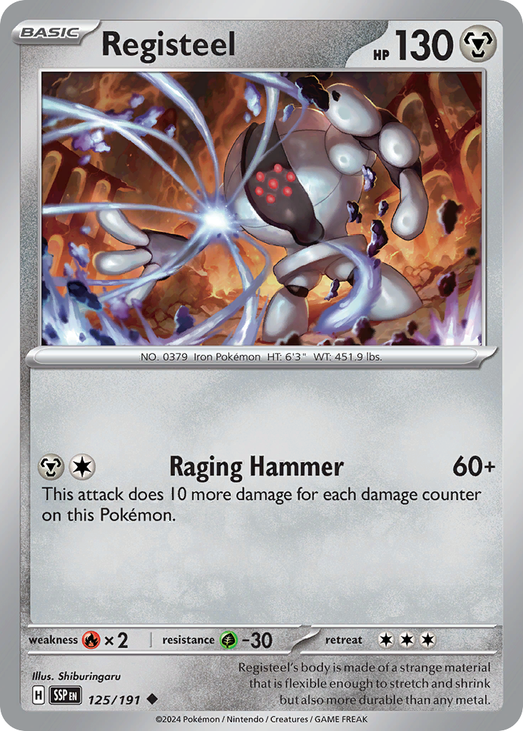 Registeel- 125/191 - Surging Sparks