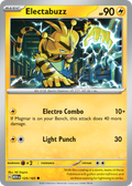 Electabuzz - 125/165 -SV: Scarlet & Violet 151 (MEW) (Cosmo Holo)