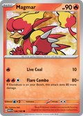 Magmar - 126/165 -SV: Scarlet & Violet 151 (MEW) (Reverse Holo)