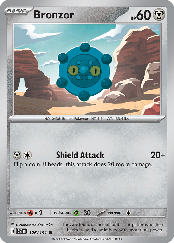 Bronzor- 126/191 - Surging Sparks