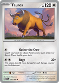 Tauros - 128/165 -SV: Scarlet & Violet 151 (MEW) (Reverse Holo)