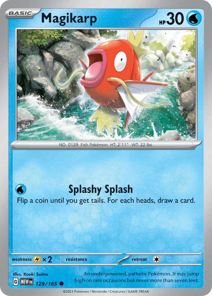 Magikarp - 129/165 -SV: Scarlet & Violet 151 (MEW)
