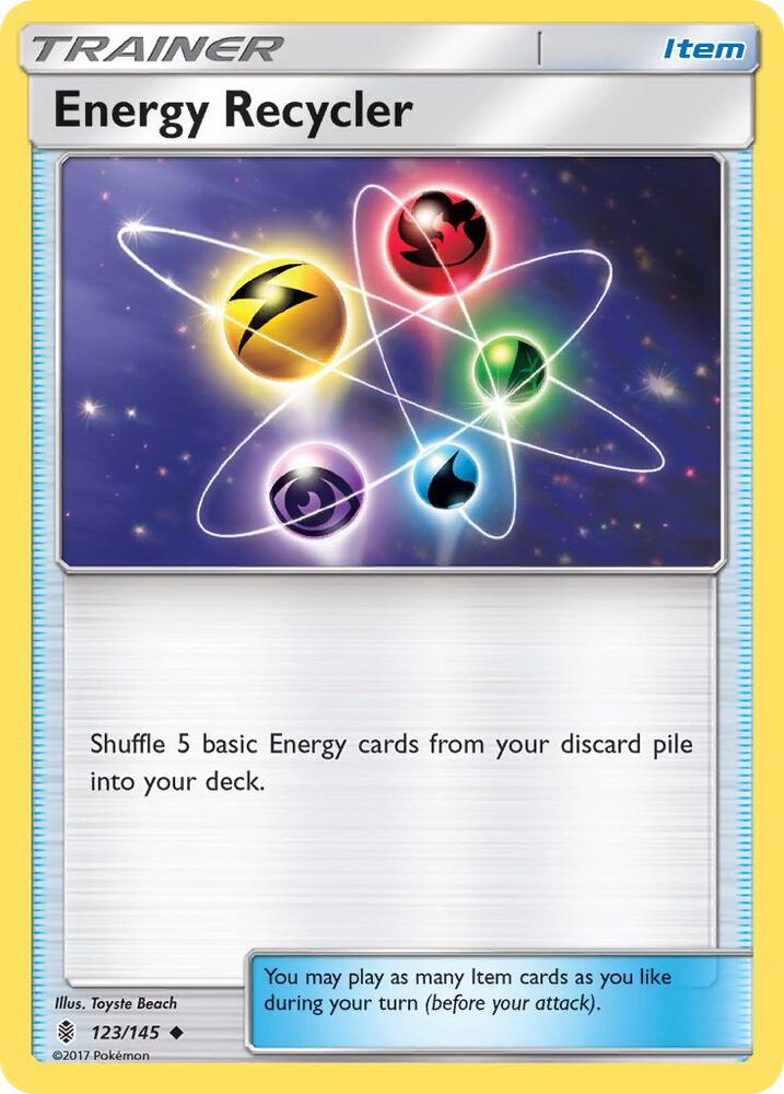 Energy Recycler - 123/145 - Guardians Rising (Reverse Holo)